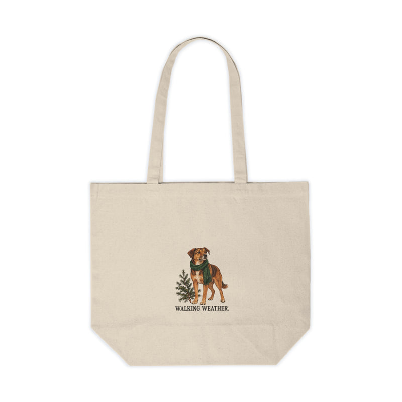Walking Weather Canadian dog tote