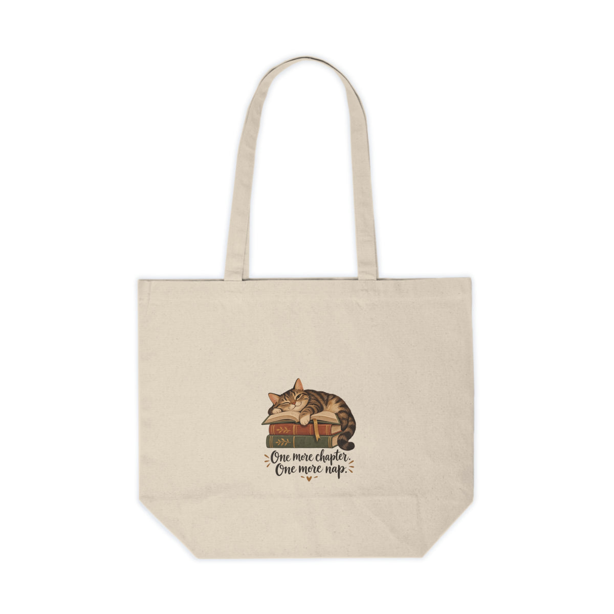 One More Chapter Cat Canvas Tote — Canada