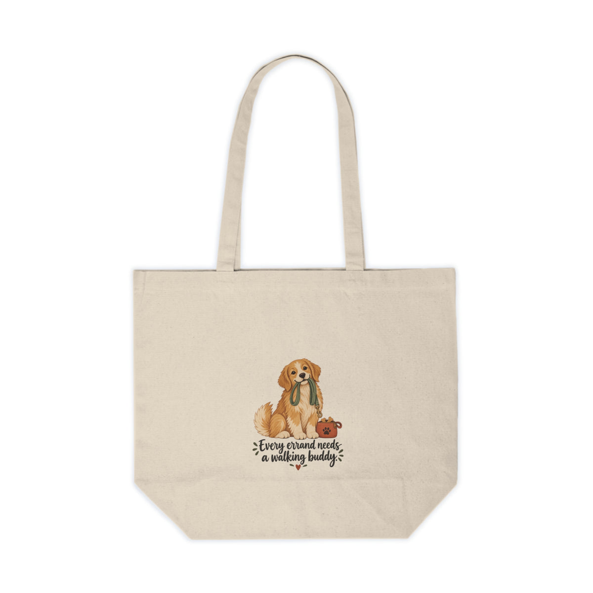 Walking Buddy Dog Canvas Tote — Canada