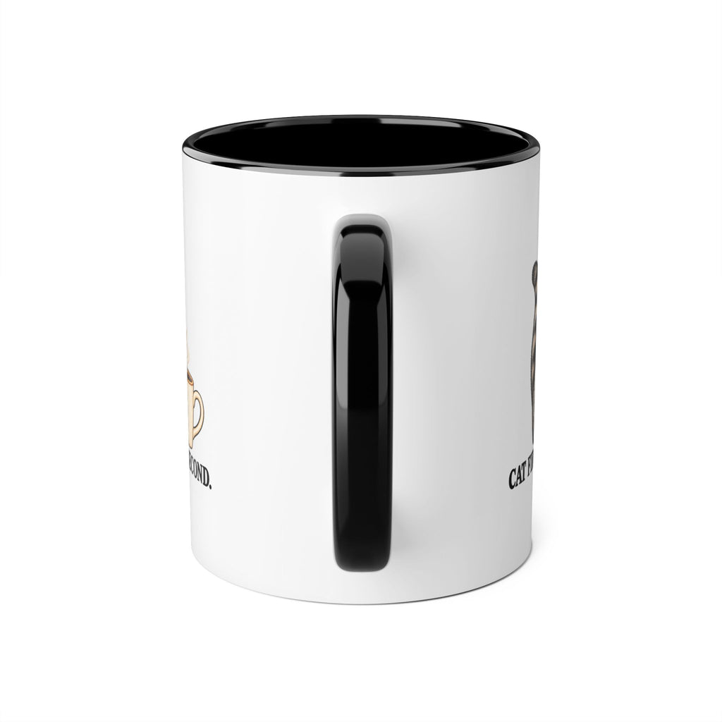 Cat First Coffee Mug — 11 oz